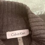 Calvin Klein  Faux Fur Sweater Vest buckle closure size XL Photo 12