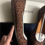 Sun + Stone Womens Shoes Eliana Slip On Brown Ballet Flats 9W Leopard Size 9 Photo 4