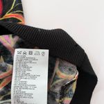 Just Cavalli  Women's Multi-Color Wool Cashmere Short Sleeve Sweater Medium Photo 9