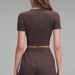Lululemon  Hold Tight Straight-Hem Cropped T-Shirt Photo 3
