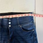 A Beautiful Soul Button Fly Stretch Size 10 Jeans High Rise Denim Distressed Photo 2