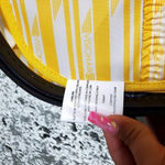 Jane Elissa Collection Visionair "Broadway Nights" Beauty Traveling Case Yellow Photo 11