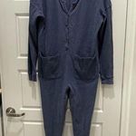 Madewell Blue Waffle Knit Union Suit
One-Piece Pajamas Photo 0