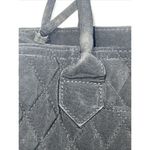 Vera Bradley  Quilted‎ Chocolate Microfiber Buckle Shoulder Satchel Footed Bottom Photo 10