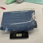 OAT New York Stretch Medium Wash Denim Midi Skirt Size 4 Blue Photo 13