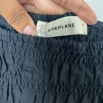 Everlane THE SMOCKED COLUMN BLACK DRESS Photo 5