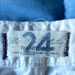 We The Free  White Jeans with Gold Star Accents Photo 2