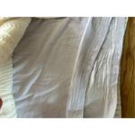 Maeve Anthropologie  Cable-Knit Sweater Skirt Ivory size medium Photo 3