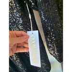 Ronny Kobo Lauper Cut Out Sequin Mini Dress Black Womens Size Small Photo 6