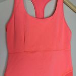 Lululemon Women’s Tank Top Neon Orange/Pink Size 6 Premium Activewear Orange Photo 5