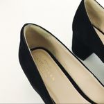 Cole Haan GRAND. OS Signature Suede Kilt Fringe Pumps in Black | Size 6 Photo 13