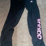 Adidas Black and pink sweatpants Photo 4