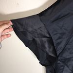 Victoria's Secret Victoria’s Secret black silky cover up sleep wear black silky sheer layo…​ Photo 2