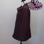 Andrew Marc  purple waterproof winter trench coat Photo 3