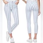 Good American Good Legs Crop Striped Jeans Size 2 / 26 Photo 0