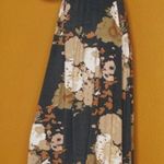 Novella Royale Floral Knit Long Sleeve Mary Midi Dress in Grey Gardens XS Autumn Photo 9