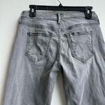 Mother The Dropout Last Chance Saloon Gray High Rise Size 25 Light Distress Black Photo 6