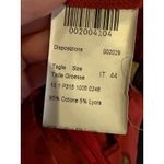 Piazza Sempione Pants Women 8 Red Audrey Slim Leg Capri Trousers Preppy Luxury Photo 8