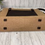 Ralph Lauren Womens Lauren By  Vintage Leather Wool Messenger Bag Photo 4