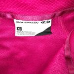 Salomon  Quarter Zip Women Small Pink Long Sleeve Athletic Pullover Outdoor Photo 9