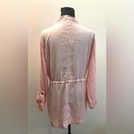 Faded Glory - Baby pink button down trench jacket XXL Shirt Photo 2