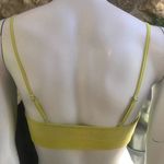 Oiselle  Padded Yellow Green Sports Bra Women's Size Small Photo 1