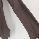 Culture Phit Size S Oversize Lounge Tunic Top Cold Shoulder Brown Long Sleeve Photo 3