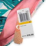 GB NWT Girl Teal and Pink Ray Mesh Hipster Bikini Swim Bathing Suit Bottoms Photo 3