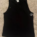 Tilly's Black High Neck Tank Photo 0