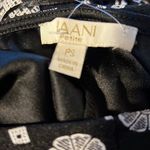 HAANI New York Petite Black White Geometric Print Belted 3/4 Sleeve Dress PS NWT Size undefined Photo 5