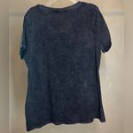 City Chic women’s charcoal Eagle flag short sleeve Graphic Grunge T-Shirt|Sz:XS Photo 1