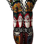 Martha Abraham Vest Knitted Christmas Sweater Size Large‎ long Teacher Pockets Photo 0