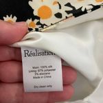 Realisation Par The Devon Floral Ruffle Silk Mini Dress Photo 9