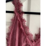 Burgundy Lace One Size Tank Italy Feminine Free Size Ethereal Red Photo 3