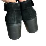 Franco Sarto Women's Sarto By  Matisse Bootie black suede shoes size 8.5 leather Photo 3