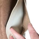 Vintage 1970s Furst & Mooney Snakeskin Clutch Neutral Patchwork Leather Rare Bag Tan Photo 4