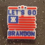 NEW Lets Go Brandon Funny Meme Croc Charm Photo 2