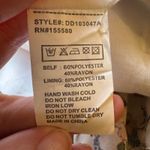 Maronie Anthropologie Mini Dress M Floral Tie Front Sweetheart Neck Ruffle hem Size M Photo 3