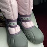 Sorel Cub Winter Snow Boots Light Pink and Plum Size 6 Photo 1