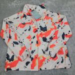Under Armour Women's UA RECOVER Woven Upstream Camo Jacket Size Large Orange White Black NWT Photo 0