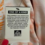 REEF  Trunks Elephant Raglan Crew Sweater Tie Dye Peach Melba Small NWT Photo 4