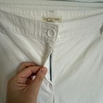 Eileen Fisher Cotton Hemp Tapered Chino Trouser Pant in White Sz 22 Plus Size Photo 4