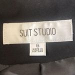 Suit Studio Blazer with Satin Lapel Black Size 6 Photo 4