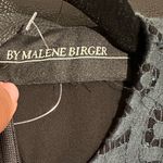 Malene Birger Green Black Lace Long Sleeve Peplum Blouse Top 2 Photo 5