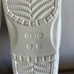 Crocs White Classic Tie Dye 2 Strap Unisex Sandal Size 9 or 7 Photo 4