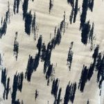 Free People  Indigo Skies Printed Cropped Leg Jeans, Size 27 Photo 1