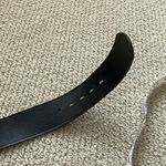 Y2K Faux Snake Skin Belt Thick High Waist Size XS Statement Brown Photo 4