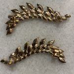 Massini  cubic zirconia and gold tone stud earrings Photo 11