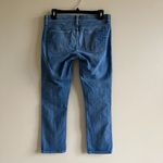 7 For All Mankind The Skinny Crop & Roll Jean Blue Womens Size 26 Denim Pants Photo 5