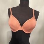 Victoria's Secret Dusty Rose Solid 34D T-Shirt Lightly Lined Demi Bra VS Photo 0
